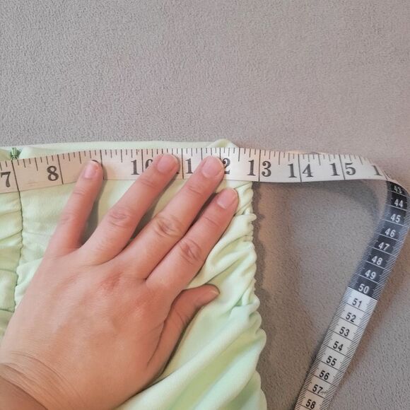 Zara Mini Green Mint Skirt Size XS - Picture 5 of 8